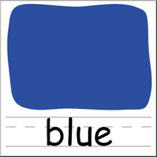 Find creative ways to describe colors! Clip Art Colors Blue I Abcteach Com Abcteach