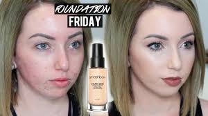 Smashbox Studio Skin Foundation New Shades Formula First Impression Review On Acne Pale Skin