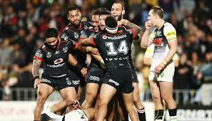 Later, the rabbitohs face the bulldogs on the gold coast. Nrl New Zealand Warriors Clinch Finals Spot After Pummeling Penrith Panthers Newshub