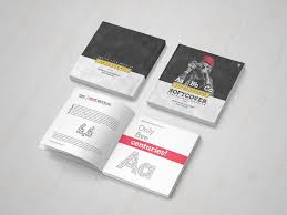 Softcover Square Book Mock Up Book Design Books Book Print