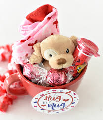 Save the cards and candy for class, and surprise your kiddo with a little something off this list. Hug In A Mug Valentine S Gift For Kids Crazy Little Projects