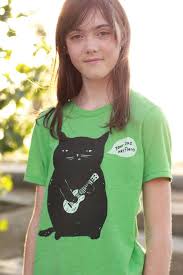 Cat T Shirt For Boys And Girls Ukulele Cat Tee For Kids Cat Playing Ukulele Children 39 S T Shirt Green Cat Tshirt Cat Tee Ukulele