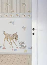 Bambi Wallpaper Baby Nursery Art Bambi Nursery Nursery Wallpaper