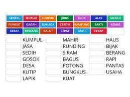 Maybe you would like to learn more about one of these? Perkataan Seerti Tahun 2 Sumber Pengajaran