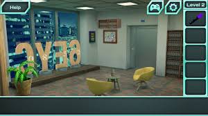 Ketuk kapak untuk menghancurkan pintu supaya ia bisa melarikan diri. Kunci Jawaban Escape Room Level 2