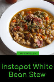 Instant Pot White Beans And Smoked Ham Hock Stew Food Fidelity Recipe Recipes Clean Eating Recipes Soup Recipes