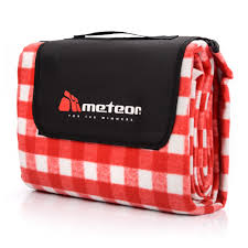 Red checkered picnic tablecloth on white wood table. Picnic Blanket Meteor 170x200 Cm Red White Checkered Categories Tourism Picnic Blankets Markartur Wholesale Sport Outdoor