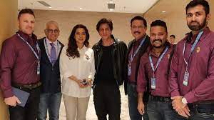 The recipient of two filmfare awards, sh. Shah Rukh Khan Juhi Chawla Attend Ipl 2020 Auction With Full Swing Celebrities News India Tv