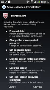 This is set to allow an administrator to unlock the interface and perform some . Mcafee Emm 3 1 0 108 Apk Download Android Productivity Apps