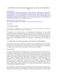 Of malaysia uniform building all amendments up to may, 2006 act 133 head ofﬁce: An Overview Of The Uniform Building By Laws Structural Load Architect