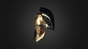 A Spartan Helmet Spartan Helmet Helmet Model