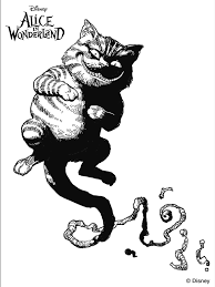 Tim Burton S Alice In Wonderland Coloring Page Alice In Wonderland White Rabbit Alice In Wonderland Film Alice In Wonderland