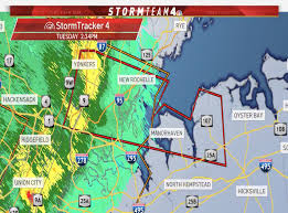Severe threats today include large hail, isolated tornadoes, and flooding. New York Tornado Warning Lifted As Thunderstorm Hits Parts Of East Coast The Independent The Independent