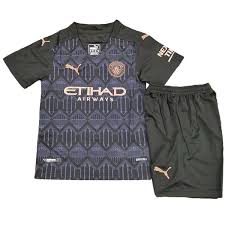 The uniform kits season 2020/2021 of manchester city football club for efootball pes 2020 on pc and playstation 4 by aerialedson. Kids Manchester City 20 21 Away Jersey Kit Jersey Shorts Soccer777