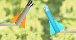 Tipps zum basteln von ungefährlichen raketen aus verschiedenen materialien und buntem feuerwerk für silvester. Selbstgemachte Strohhalm Rakete Alles Schule
