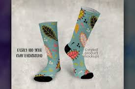 Download Sublimation Sock Mockup Mockup Mockup Psd Socks