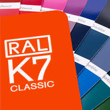 Original Ral K7 Colour Chart