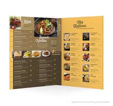 Indian Restaurant Bifold Halffold Menu 2 Restaurant Indian Bifold Menu Menu Printing Menu Restaurant Restaurant Menu Design