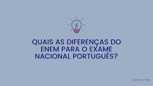 O site onde podes consultar informação relevante, como calendários e todas as provas (enunciados e correções) de todos os. Quais As Diferencas Do Enem Para O Exame Nacional Portugues Youtube