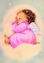 Goedenacht Engeltje Angel Illustration Angel Drawing Baby Angel