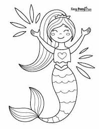 These free, printable halloween coloring pages for kids—plus some online coloring resources—are great for the home and classroom. Mermaid Coloring Pages 30 Printable Sheets Easy Peasy And Fun
