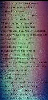 Ozzy See You On The Other Side Lyrics To Live By I Miss You Everyday When I See You