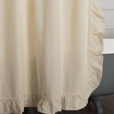 Shop Rustic Shower Curtains Farmhouse Style Ruffled Shower Curtains
