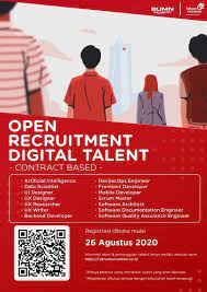 Walau nggak mudik, asikin aja dengan belanja pakai pilihan pembayaran bank mandiri! Open Recruitment Digital Talent Telkom Group Tahun 2020