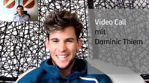 03.09.93, 27 years atp ranking: Video Call Mit Dominic Thiem Bank Austria Youtube
