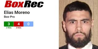 BoxRec: Elias Moreno