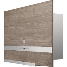 Promo Hotte Murale Plate Nature 80cm 505m3 H 648m3 H Intensif Chene Grise Roblin Elite Ref 6622516