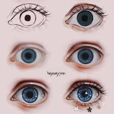 Eyes Step By Step Swipe For The Timelapse What S Your Eyecolor Follow Heymaryjean For More D Digital Art Tutorial Eye Painting Digital Painting