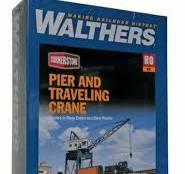 Pier & Traveling Crane -- Kit - Pier: 12-5/8 x 5-3/4 x 1-1/2"; Crane: 4 x 4  x 9-1/8"