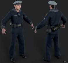 Kriegsmarine Sailor Pack 3d Models Soldier 3d Model Character Military