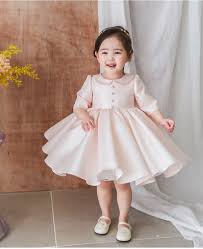 Ruffle Bow Dress Girls Party Dress Kids Dress Baby Princess Dress