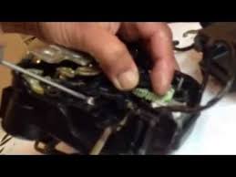 Mercedes C Class W203 Door Lock Actuator Repair Youtube