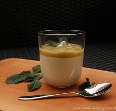 Rezept Panna Cotta Mit Rhabarber Minze Kompott April Saisondessert Panna Cotta Rhabarbern Minze Rhabarber Minze Rhabarber Rezepte