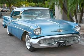 Image result for Artesian Blue 1957 Oldsmobile