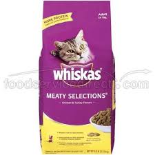 Whiskas Meaty Selections Chicken And Turkey Flavors Dry Cat Food 6 Pound Bag 5 Per Case Learn More By Visiting T Dry Cat Food Cat Food Reviews Cat Food