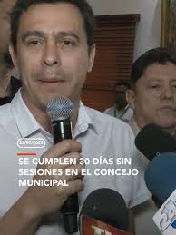#Comunidad I Concejo Municipal sin sesiones por 30 días. El presidente del  Concejo Municipal suspendió la sesión prevista para hoy, argumentando falta  de garantías. Los concejales de UCS, Andrea ...