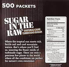 At home, at work, or on the go, domino ® sugar packets are always neat and convenient. Amazon Com Sugar In The Raw Raw Sugar Natural Cane Turbinado 500 Count Pack Of 1 Grocery Gourmet Food