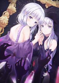 Emilia And Satella Re Zero Kara Hajimeru Isekai Seikatsu Drawn By Hyonee Danbooru In reality, the witch of envy is a separate personality, born when she took in incompatible witch factors. emilia and satella re zero kara