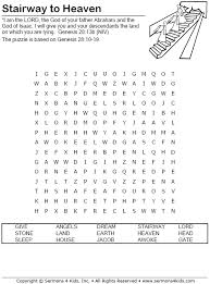To dream in color or a color to stand out in a dream symbolizes different characters of the lord. Jacob S Dream Word Search Sermons4kids