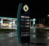 Gas Station Pylon Signs - Durable & LED Digital Displays