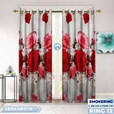 Gorden smoke ring pintu atau gorden jendela tinggi model minimalis: Gorden Jendela Harga Terbaru Juli 2021 Blibli Com