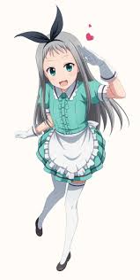 Aoi is a young boy who likes dressing up as a girl, he loves fangirling his short and cute grey hair and curly eyelashes give him feminine vibes. Hideri Art Id 111169