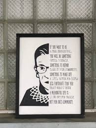 Ruth Bader Ginsburg Wood Sign Notorious Rbg Rbg Wall Art Etsy In 2020 Painted Signs Sign Motivational Etsy Wall Art