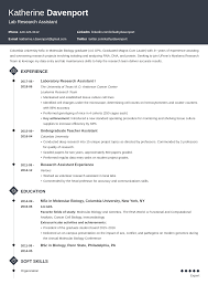 Research Assistant Resume Example Template Diamond In 2020 Resume Examples Job Resume Examples Research Assistant