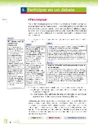 Secuencia y observarás una imagen para reﬂexionar sobre el tema de. Participar En Un Debate Ayuda Para Tu Tarea De Lengua Materna Espanol Volumen Ii Sep Secundaria Tercero Respuestas Y Explicaciones