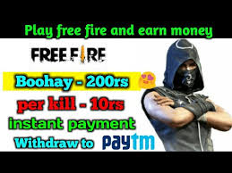 It is possible to earn money from free fire but on earning platform like youtube. Play Free Fire And Earn Money Youtube